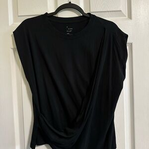 a new day Black Drape Women's Tunic